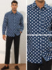 Polka Dots Dress Shirt for Men&