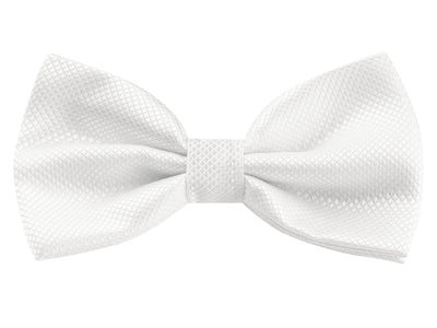 Men's Plaid Textured Wedding Party Adjustable Pre-tied Bow Tie