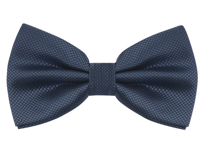 Men's Plaid Textured Wedding Party Adjustable Pre-tied Bow Tie