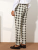 Formal Plaid Suit Pants for Men&