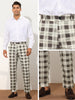 Formal Plaid Suit Pants for Men&