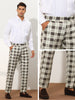 Formal Plaid Suit Pants for Men&