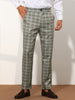 Formal Plaid Suit Pants for Men&