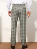 Formal Plaid Suit Pants for Men&