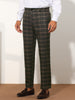 Formal Plaid Suit Pants for Men&