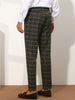 Formal Plaid Suit Pants for Men&