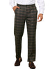 Formal Plaid Suit Pants for Men&