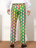 Printed Dress Pants for Men&
