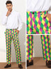 Printed Dress Pants for Men&