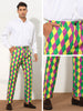 Printed Dress Pants for Men&