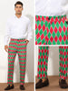 Printed Dress Pants for Men&