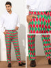 Printed Dress Pants for Men&