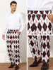 Printed Dress Pants for Men&