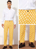 Polka Dots Dress Pants for Men&