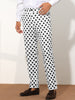 Polka Dots Dress Pants for Men&