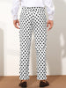 Polka Dots Dress Pants for Men&