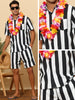 Striped Men&