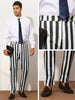 Striped Dress Pants for Men&